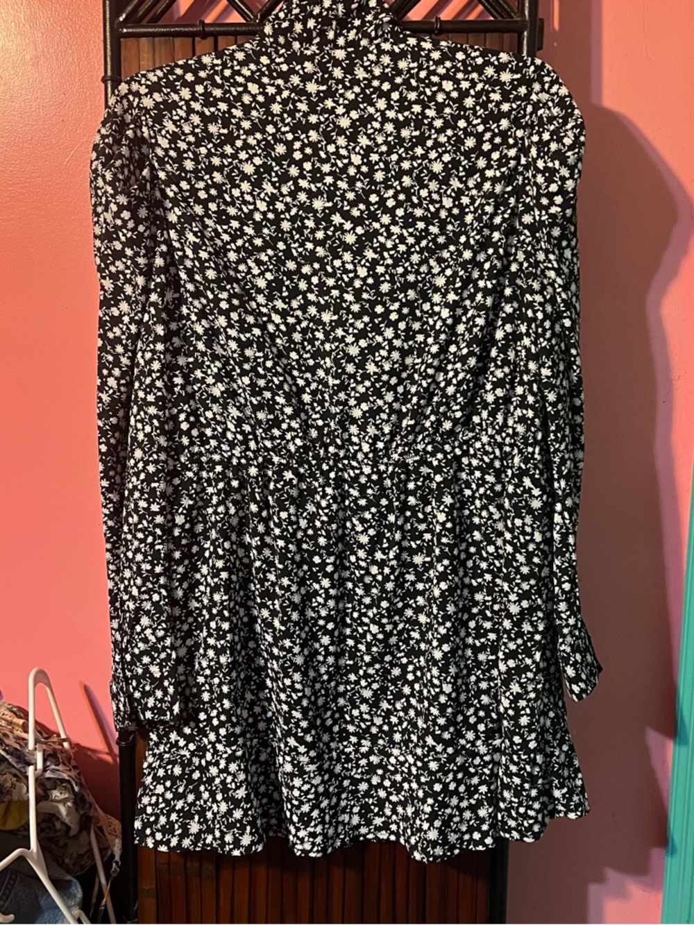 Scoop Long Sleeve Floral Lined Dress with Pockets XXL NWT - Picture 2 of 6